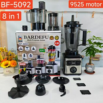 Cross-Border 6In1Blender Commercial Stainless Steel Blender Household Pure Copper Minced Meat Ice Juicer Multi-Function