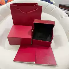 Red Watch Packaging Box Blue Balloon Sandoz Series Black Fleece Elastic Flip Watch Box Full Package