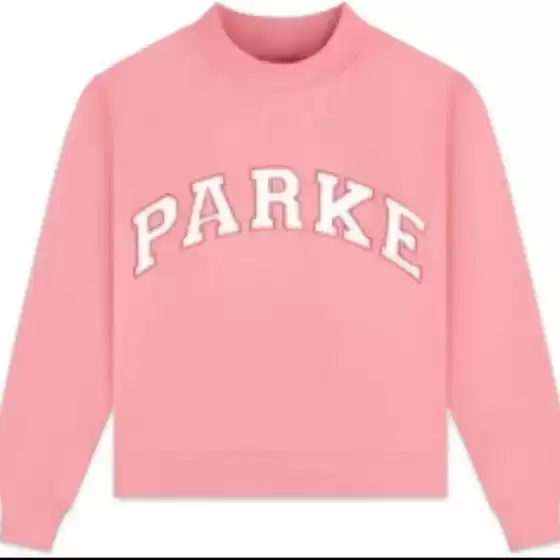 2026 European and American Style Multi-Color Letter Print Half-Turtleneck Sweatshirt for Women, Cotton Loose Fit Casual Long-Sleeve Top for Spring and Autumn