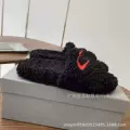 Black embroidered heart