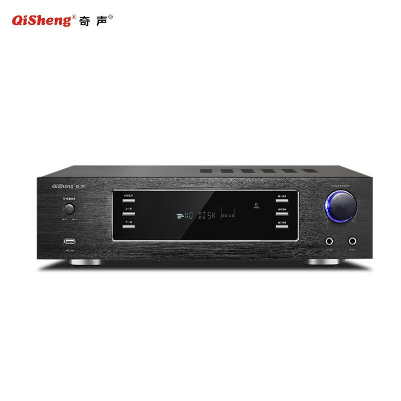 Qisheng AV-115 fixed resistance Bluetooth home power amplifier professional high-power KTV professional subwoofer home theater A