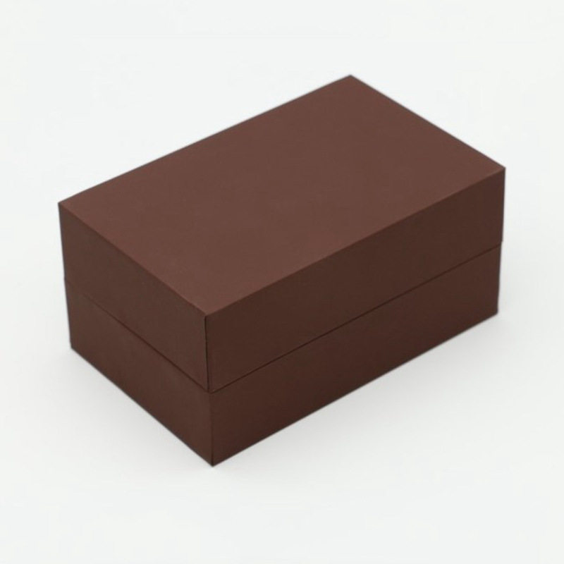 Flip Cover Set Watch Box High-End Steel Watch Watch Box Gift Box Set Necklace Bracelet Watch Three-Piece Watch Box