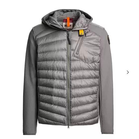 2026 European and American Style Hooded Patchwork down Jacket for Men, Thin Quilted Knit Lightweight Coat, Lightweight down Jacket for Men