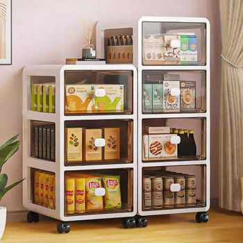 Drawer Type Storage Cabinet Multi-layer Children's Toy Snacks Household Storage Cabinet Storage Box Living Room Large Storage Cabinet
