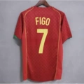 2004 portugal home jersey #7