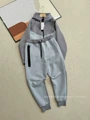Suit. gray and blue