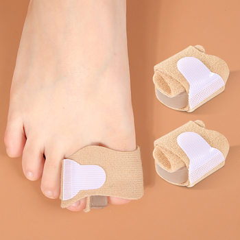 Toe Correction Belt, Big Foot Bone Spacer, Split Toe Strap, Wavy Strip, Toe Separator That Can Be Used Day and Night