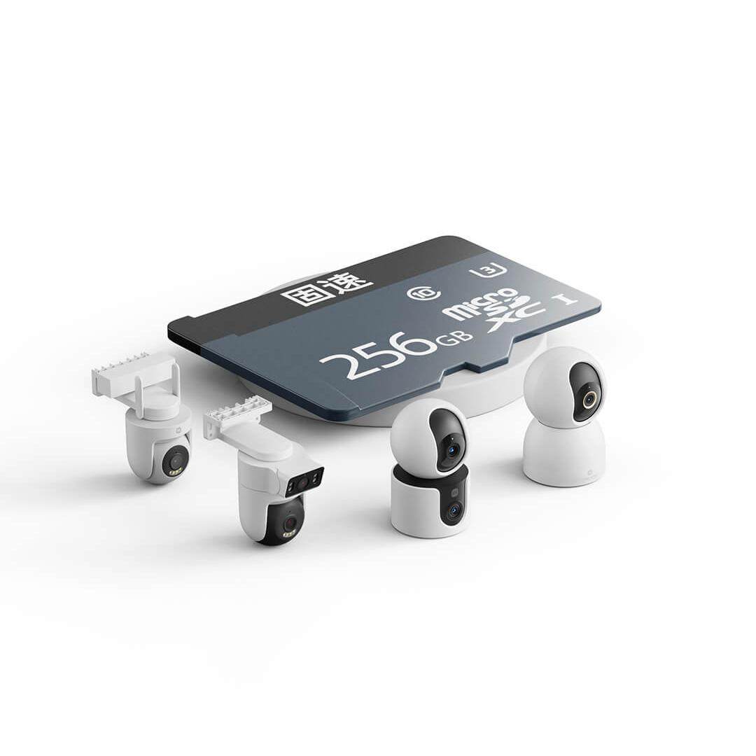 Solid speed video surveillance memory card