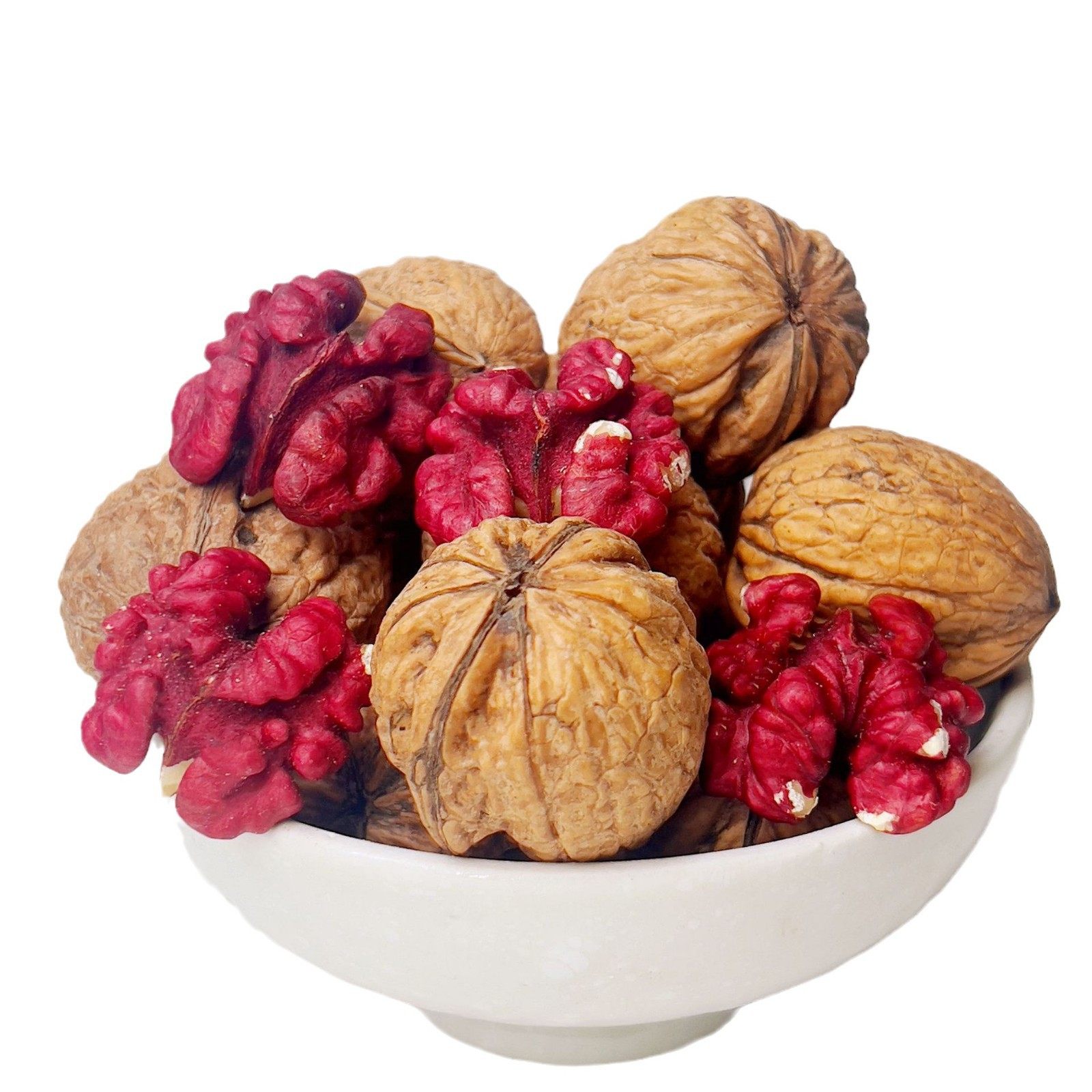 Red Walnuts, Thin-Skinned Large Kernels, Natural Anthocyanin Snacks, Thin-Skinned Walnuts, Yunnan Specialty Red-Skinned Walnuts