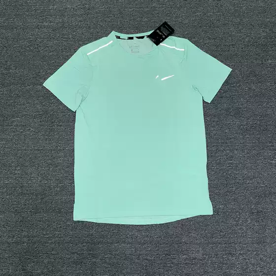 2026 Cross-Border Set Round Neck Ice Silk Short-Sleeved T-Shirt Men's European and American Summer Sports Running Fitness Shorts High Elasticity and Breathability