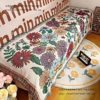 Multifunctional Sofa New Universal Double-Sided Backrest Blanket High-End Model Four-Season Universal Towel Butterfly Love Flower Colorful Pumpkin