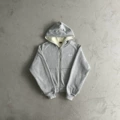 Hooded sweatshirt/grey (high quality)