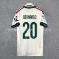 2627 real madrid home number 20 silva + champions league armband