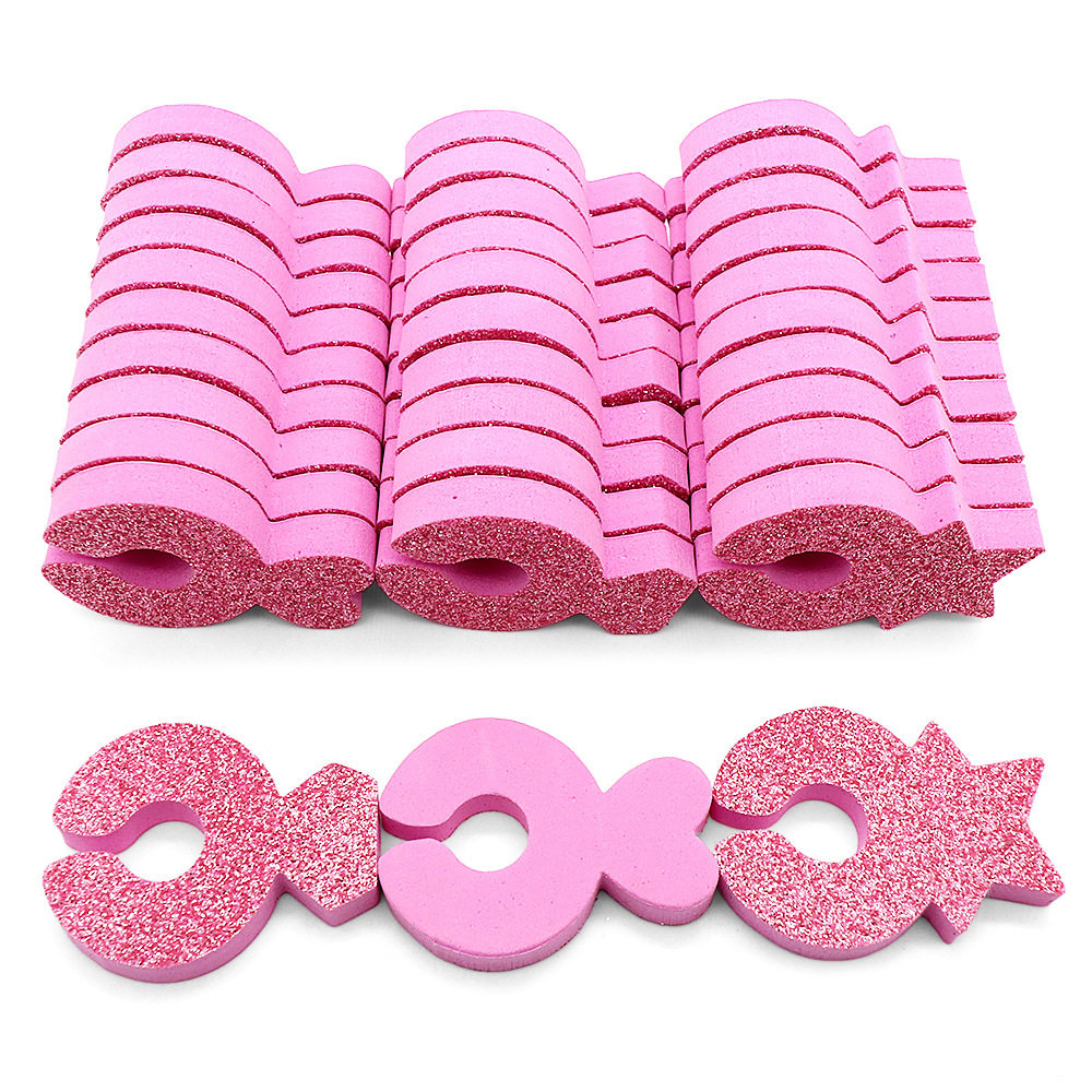 New Toe Separator Eva Pink Special-Shaped Finger Separator Nail Polish Artifact Manicure Tool Toe Separator Isolator