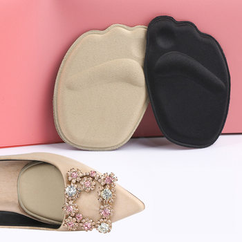 Front palm pad women's high heel insole invisible half cushion sandals non-slip shock-absorbing thickened breathable foam front palm pad