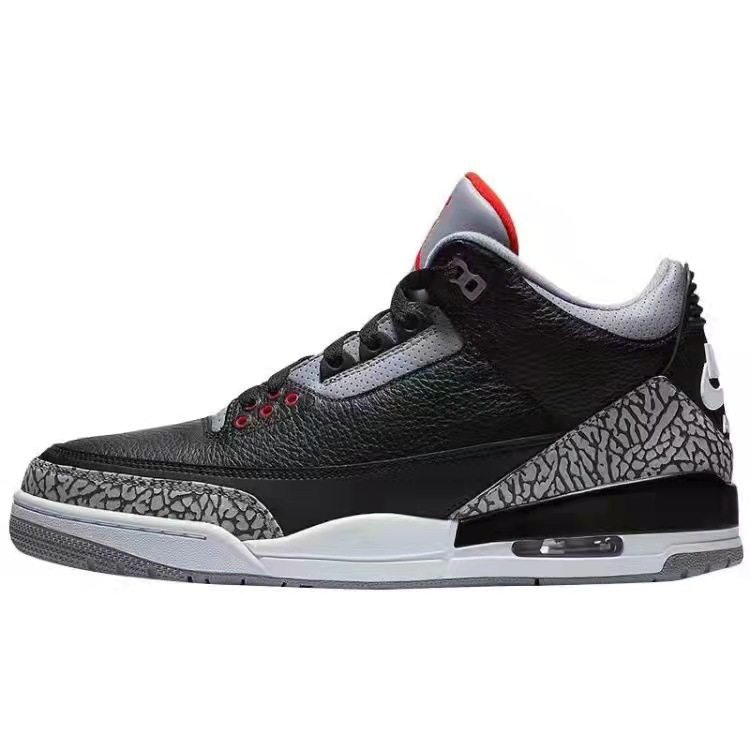 Putian shoes AJ3 Fujiwara Hiroshi North Carolina Knicks-Independence Day Flame Bird Joe 3 men and women air cushion basketball shoes