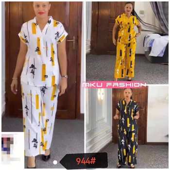 2024 in stock Cross-border AliExpress Explosions Foreign Trade Women's Clothing Amazon Independent Station Featured Printing Two-piece Suit