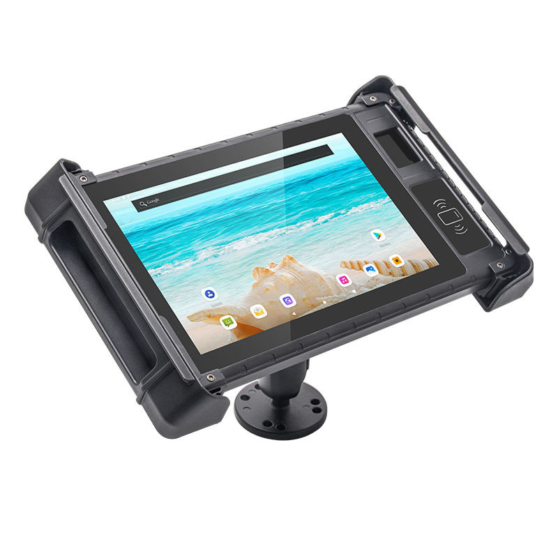 工厂批发新款8英寸三防平板nfc指纹采集2d扫描4g安卓工业平板电脑