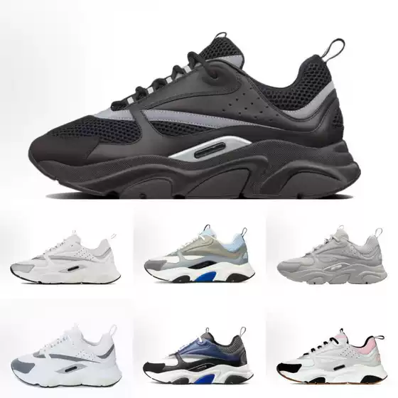 Foreign Trade New High-Quality European Station B22 Mesh Breathable Shock-Absorbing Anti-Slip Lightweight Low-Cut Men's and Women's Casual Sports Shoes