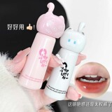 Cappuvini cat Water Light Блеск для губ Отбеливающий увлажняющий для студенческой вечеринки, который нелегко приклеить, Зеркальная глазурь для губ, увлажняющая губная помада