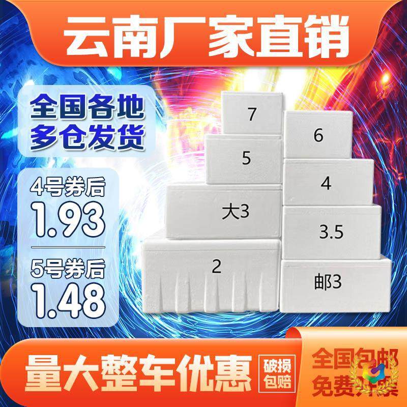 ☊ Yunnan Box Number 3.4.5.6 Fruit Insulation Box Packaging for Express Delivery