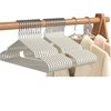 Clothes Hanger, Non-Slip, Traceless, Thickened Solid Core, for Hanging Coats and Drying Clothes, Storage, Light Luxury