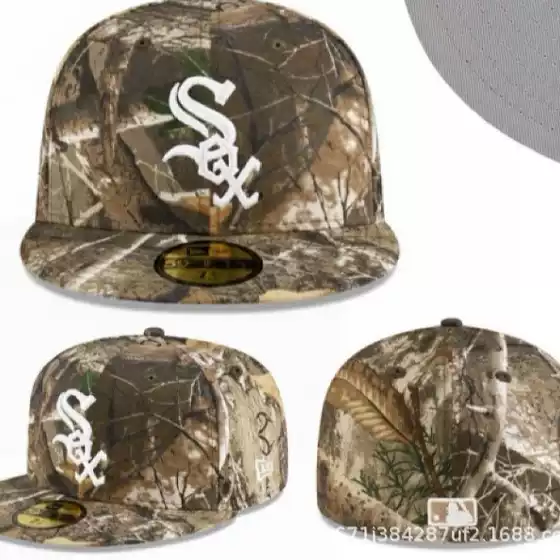 Cross-Border New Camouflage Baseball Cap Ny.La. Size Cap Hip-Hop Outdoor Fashion Sunshade Flat Brim Unisex