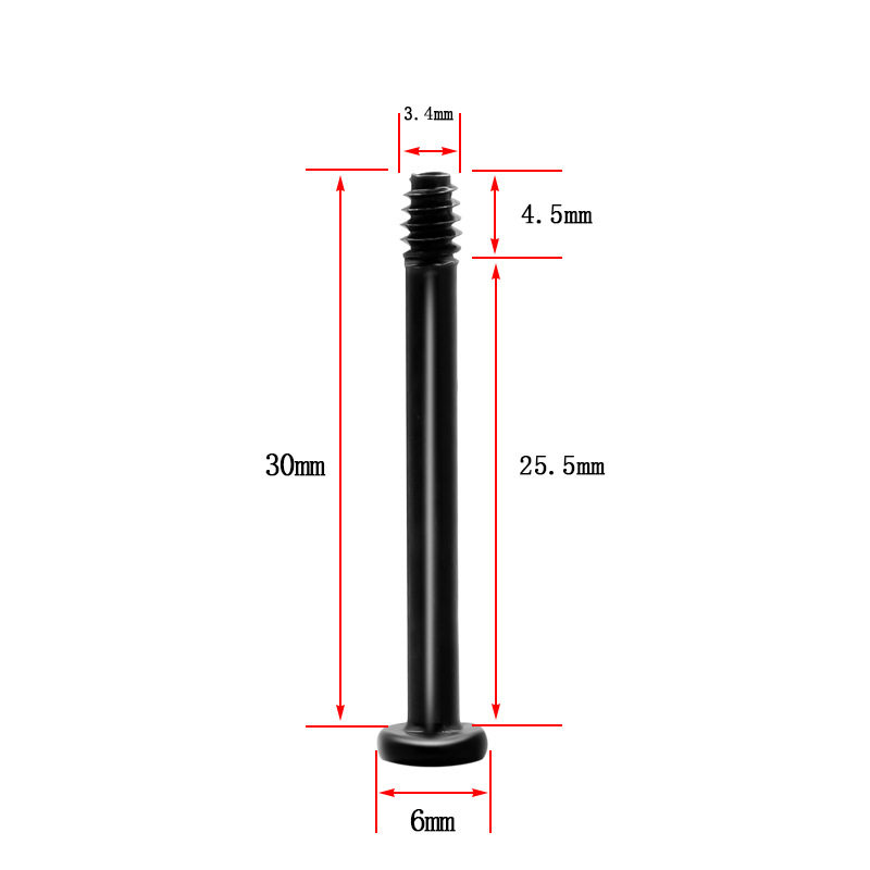 水冷排风扇长螺丝电脑机箱电源位6#32 刀锋加长固定螺钉螺纹3.4MM