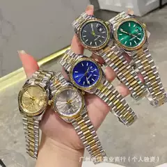 Manufacturer's Supply Log Series Casual Solid Three-Bead Steel Band Quartz Watch Men's Luxury Watch New Wristwatch