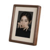 Black Walnut Solid Wood High-End Table Photo Frame Teak Mortise and Tenon Rounded Corner Photo Frame 6inch 12inch Wooden Picture Frame Wall Hanging