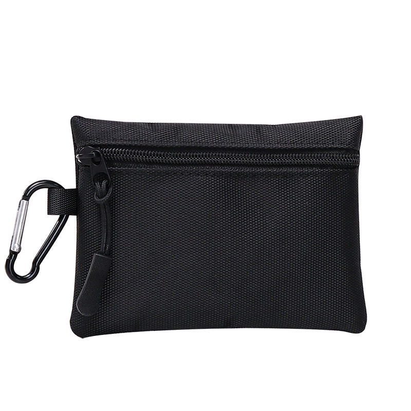 [Printable LOGO] Macaron Color Men and Women Can Hang Coin Purse Card Bag Mini Coin Headset Key Bag