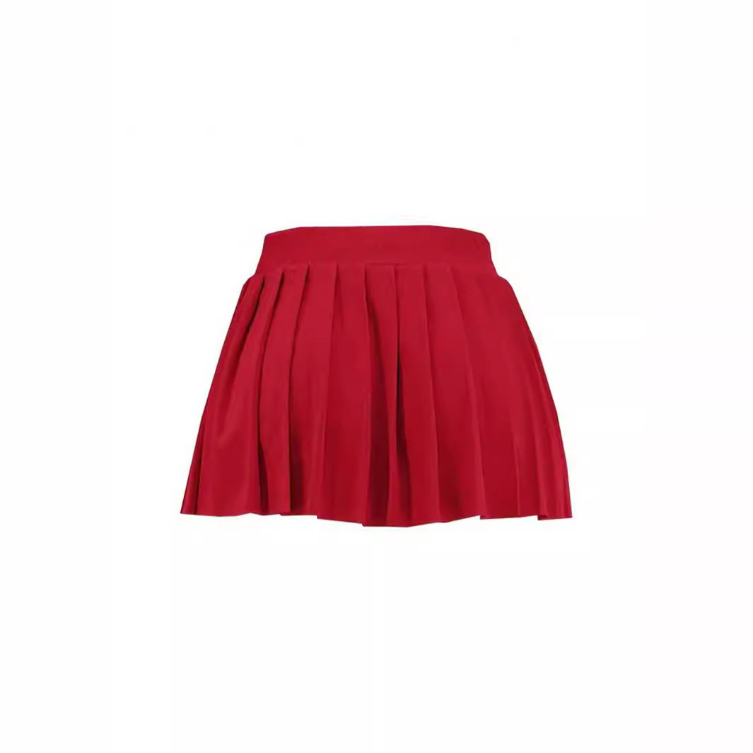 Mini Pleated Skirt Solid Color Sexy Design Summer Fashion Wholesale Available customizable private label