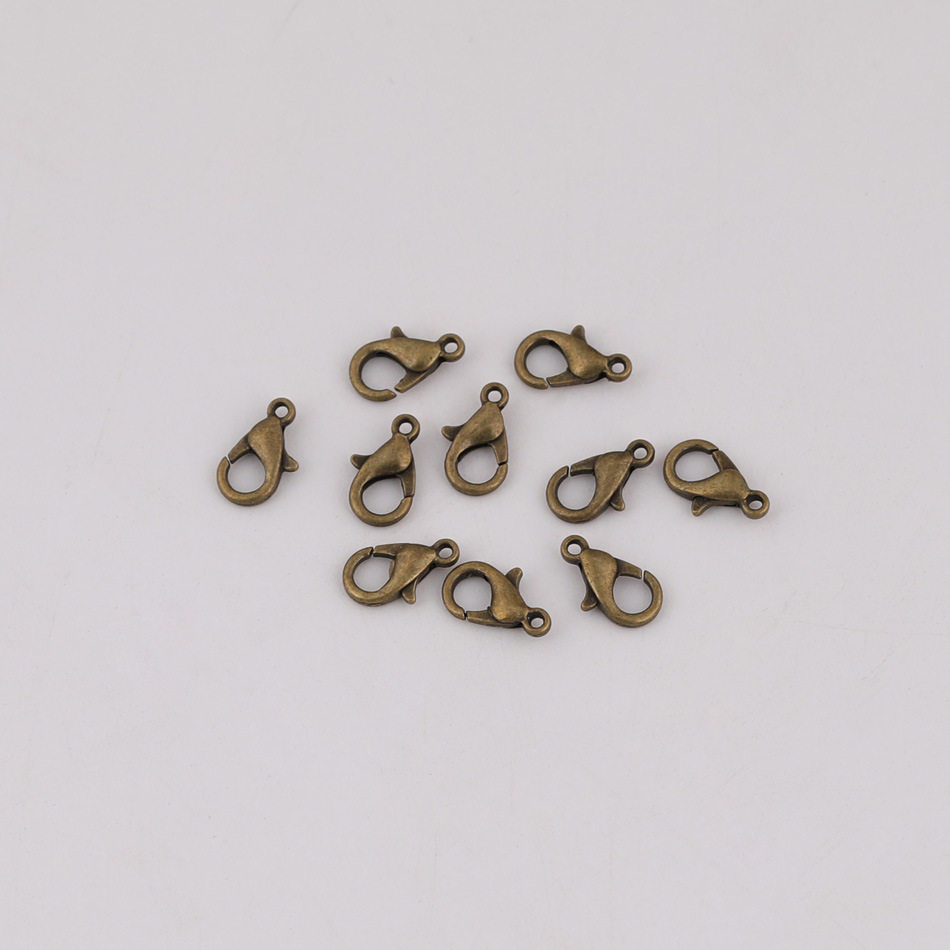 金属合金龙虾扣diy饰品手链项链收尾连接扣多色多规格材料配件