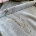 120cm- Pearl Chain (Gold)