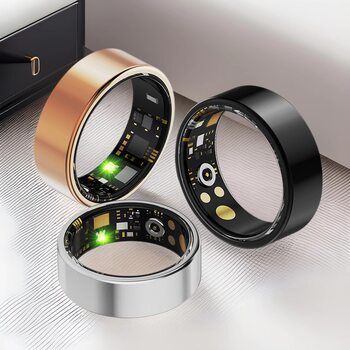 Cross-border smart ring heart rate blood oxygen health monitoring pedometer exercise sleep Bluetooth connection for men and women