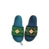 2024 Cross-border New High-end Outfit Guofeng Embroidered Slippers Men's Lightweight Non-slip Flat Slippers for Foreign Trade