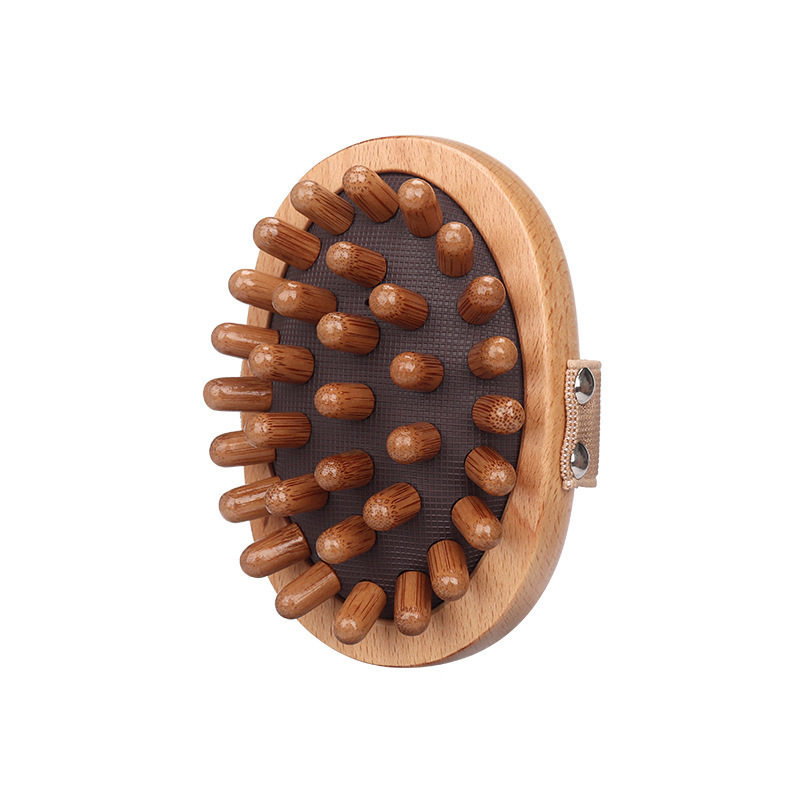 Beech Wood Body Meridian Massage Health Care Comb Wooden Fatigue Relief Dredging Acupuncture Point Meridian Air Bag Air Cushion Brush