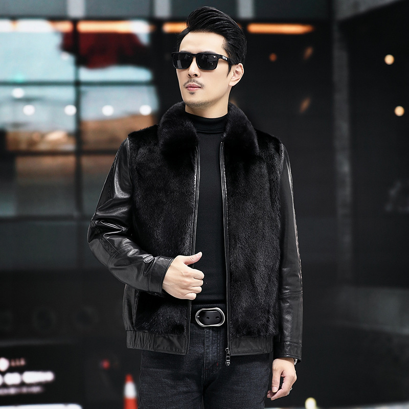 Áo Khoác Nam Kín Cổ Hàng Mùa Xuân Thu Đông