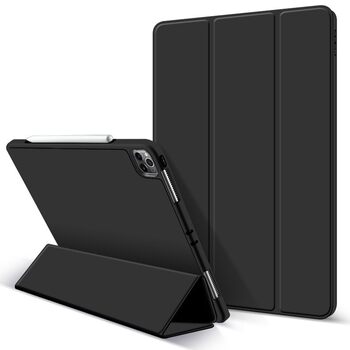 Suitable for 2026 iPad 11Th Generation Protective Case 9.7 with Pen Slot 12.9 Full Cover Apple 10.2 Case Air7 Stylus