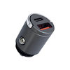 200W Mini Invisible Car Charger Universal Hidden Car Charger Super Fast Charge Cigarette Light USB Charging Head