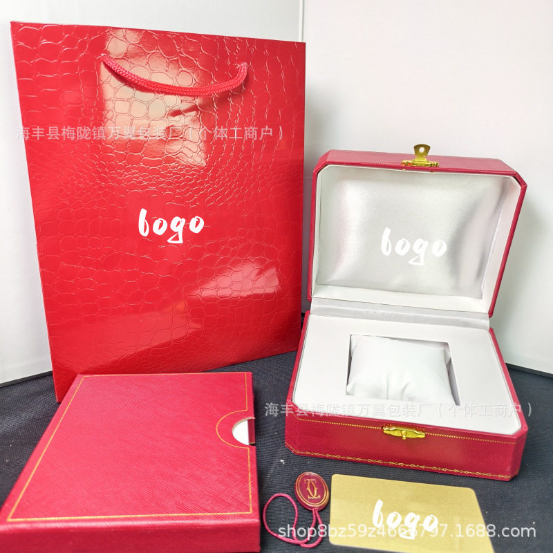 Kajia High-End Fashion Watch Box Cartier Watch Storage Box Cheetah Tank Blue Balloon Santos Series Watch Box