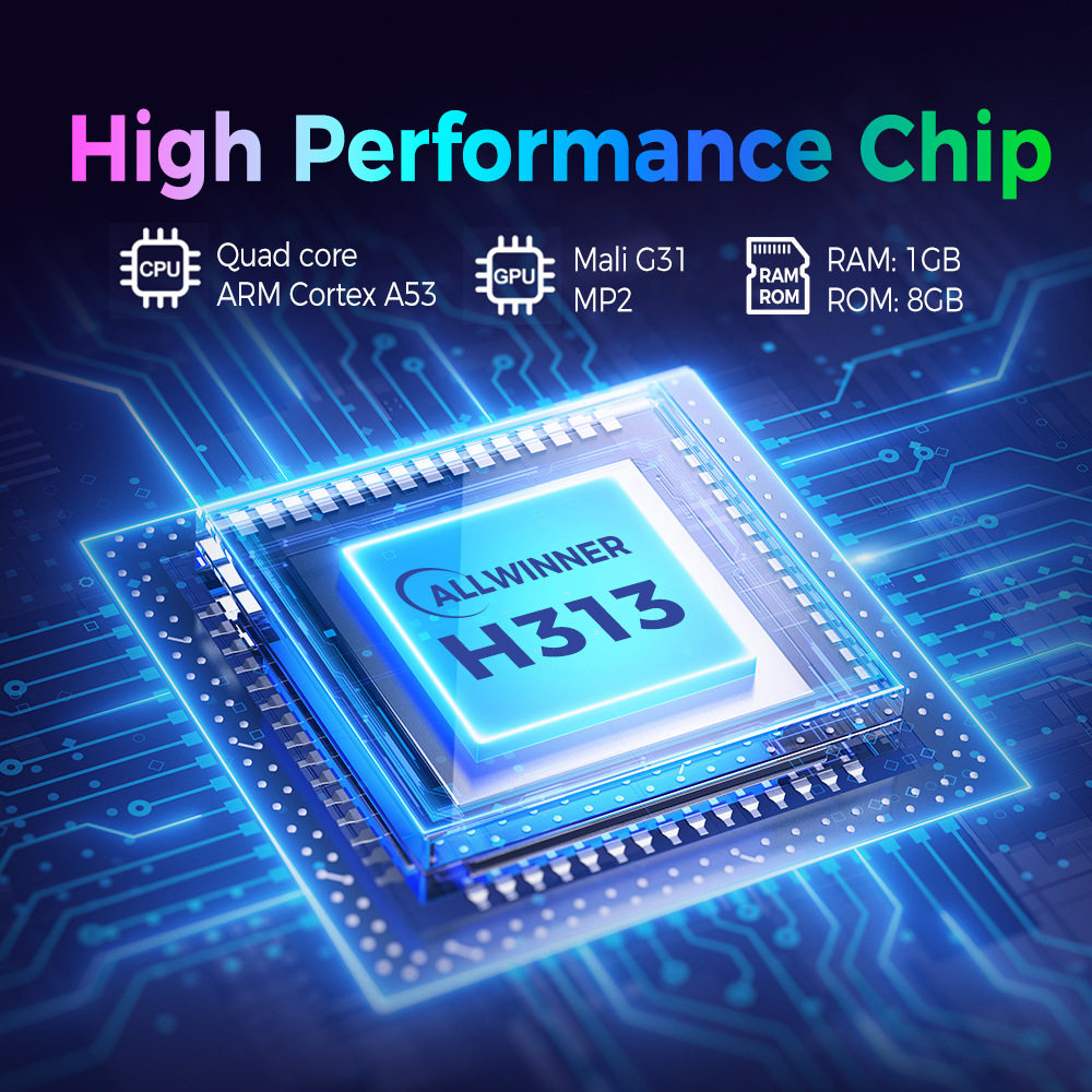 Hot-Selling Allwinner H313 Set-Top Box Dual-Band Infrared 4K High-Definition Android 10 Foreign Trade Tv Box