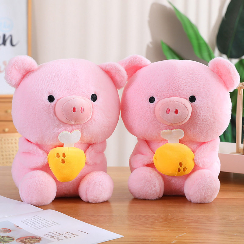 40厘米12寸大号毛绒玩具地推礼品娃娃婚礼互动公仔玩具活动定logo