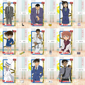 Animation Detective Conan Metal Bookmark Kidd Kudou Shinichi Mao Lilan Secondary Millet Stationery Surrounding