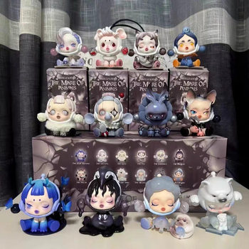 Popmart Bubble Matt Blind Box Skullpanda Dream-Eating Animal Series Blind Box Figure Sp7 Generation Toy