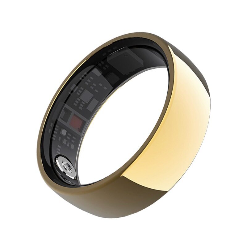 Cross-border Ceramic Multifunctional Sports Ring Waterproof Health Blood Oxygen Heart Rate Sleep Health Monitoring Smart Ring