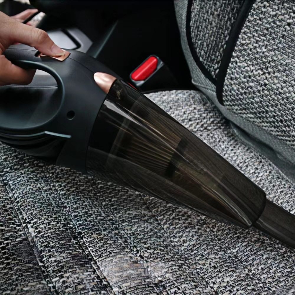 Car Vacuum Cleaner High-Power Handheld Wet and Dry Car Home Dual-Use Wireless Vacuum Cleaner Rechargeable Cross-Border Vacuum Cleaner English