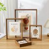 Double-Sided Transparent Photo Frame Table Display Framed Picture Frame 6 Inches 7 Inches 8 Specimen Frame A4 Acrylic Photo Frame Wall Hanging