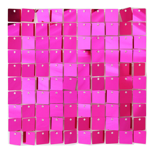 Cross-border wind plate round translucent birthday party party supplies venue layout decoration flash background wall