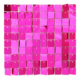 Cross-border wind plate round translucent birthday party party supplies venue layout decoration flash background wall